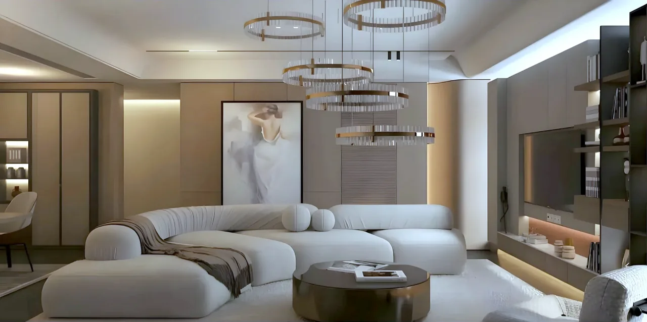 Living Room · Quiet Luxury Interior
